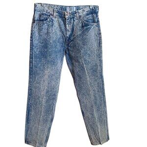 Vintage Mens Acid Wash Jeans 33x33 Gitano 80s 90s Preppy Hip Hop